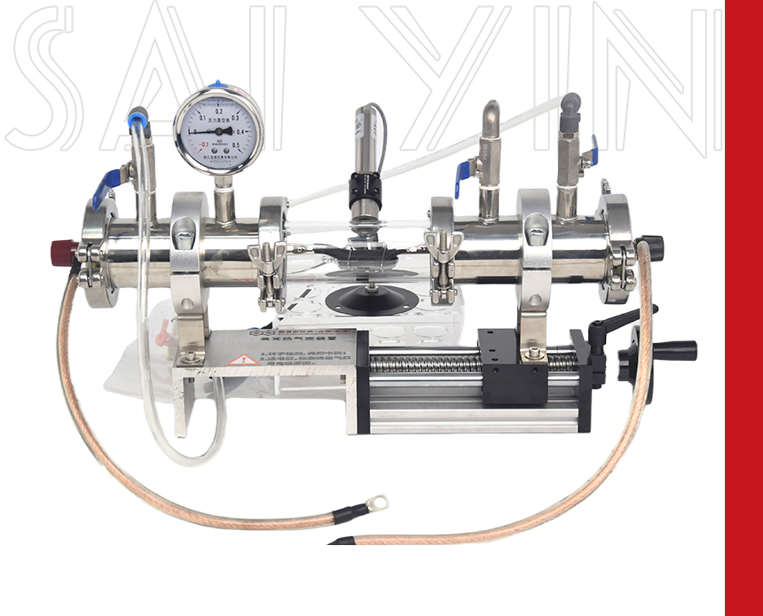 Gas-flow module for Joule heating